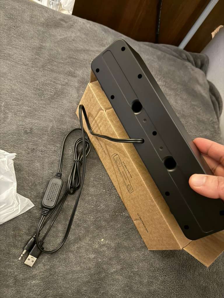 Compact PC Speakers for Desktop - 10W Wired Stereo Speaker - photo 4