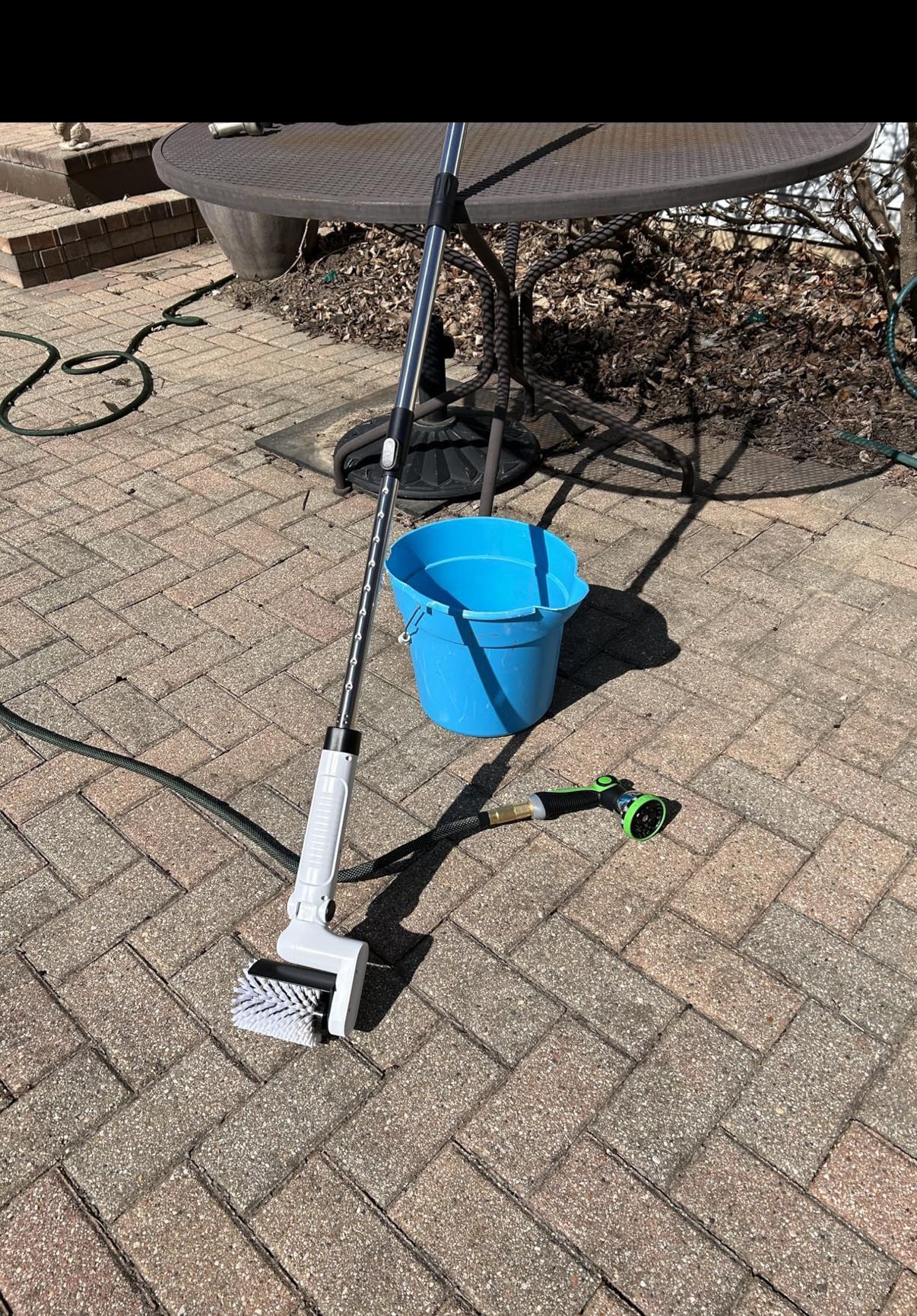 Roller Electric Spin Scrubber - 2-Speed Cordless Power Brush - photo 3