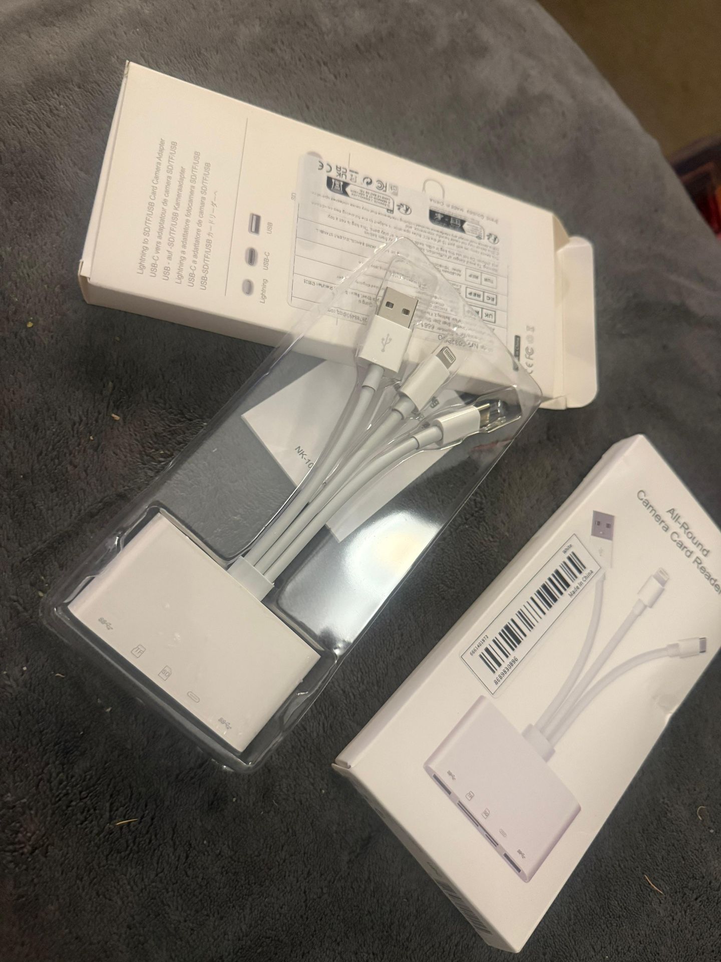 5-in-1 Memory Card Reader USB OTG Adapter for Phone/Tablet - photo 4