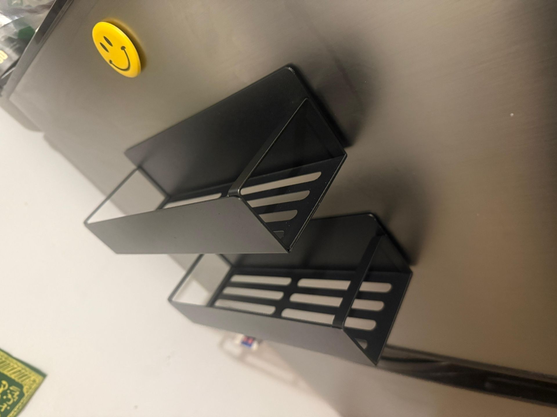 2 Magnetic Spice Storage Racks for Fridge and Oven