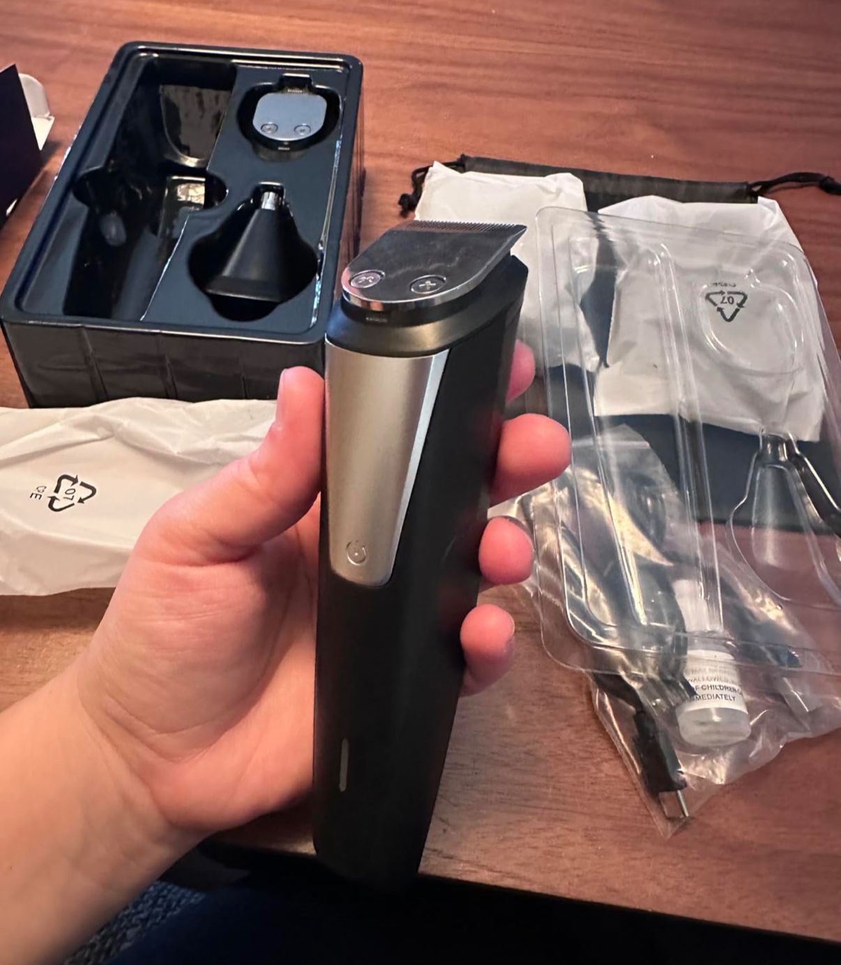 Professional Beard Trimmer and Hair Clipper Grooming Kit