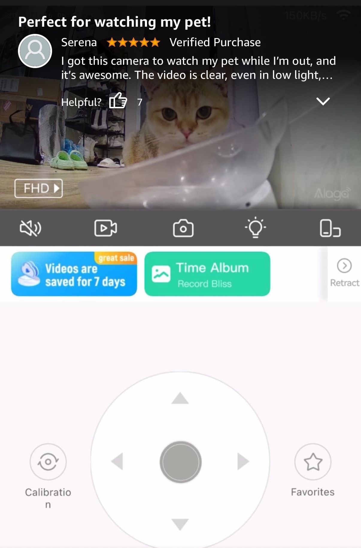 2K Indoor Security Camera, Baby/Pet Monitor, 360° Pan & Tilt - photo 3