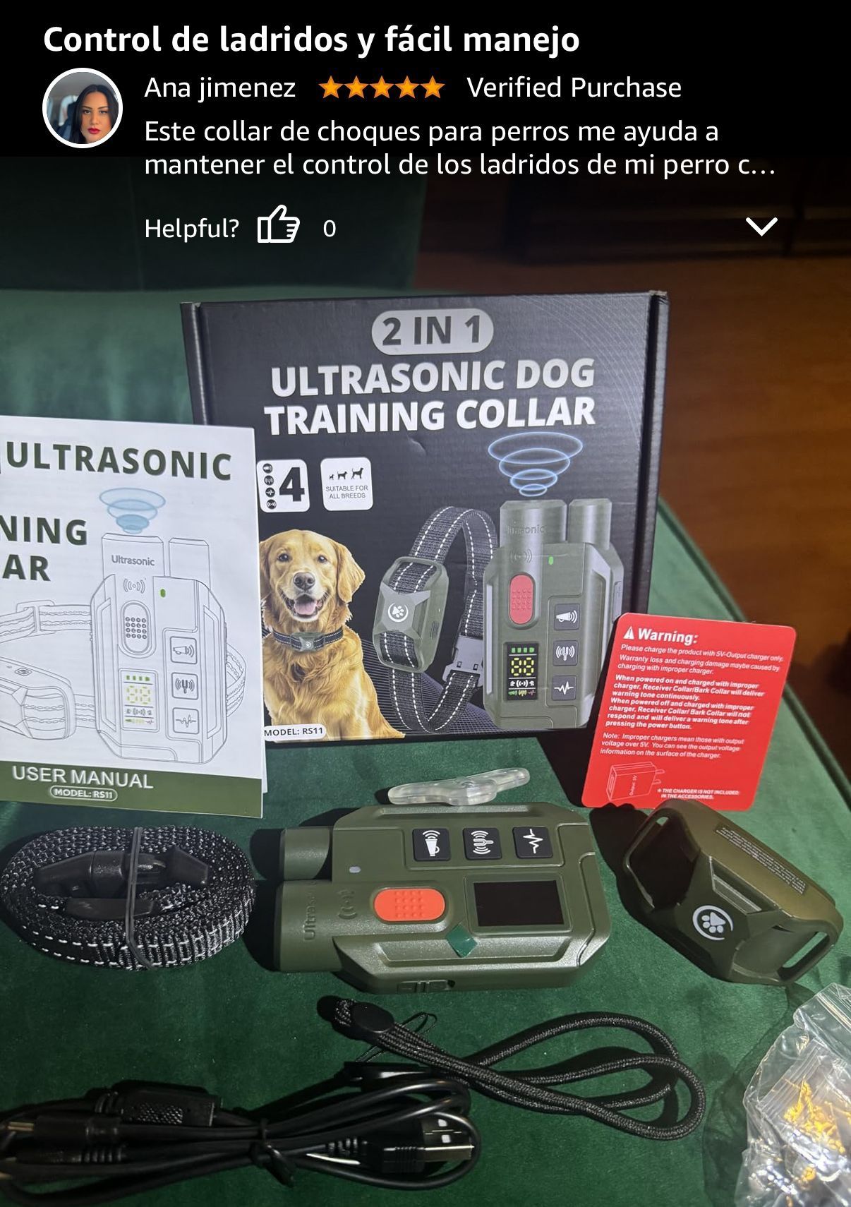 Dog Shock Collar with Remote – 3300ft Range