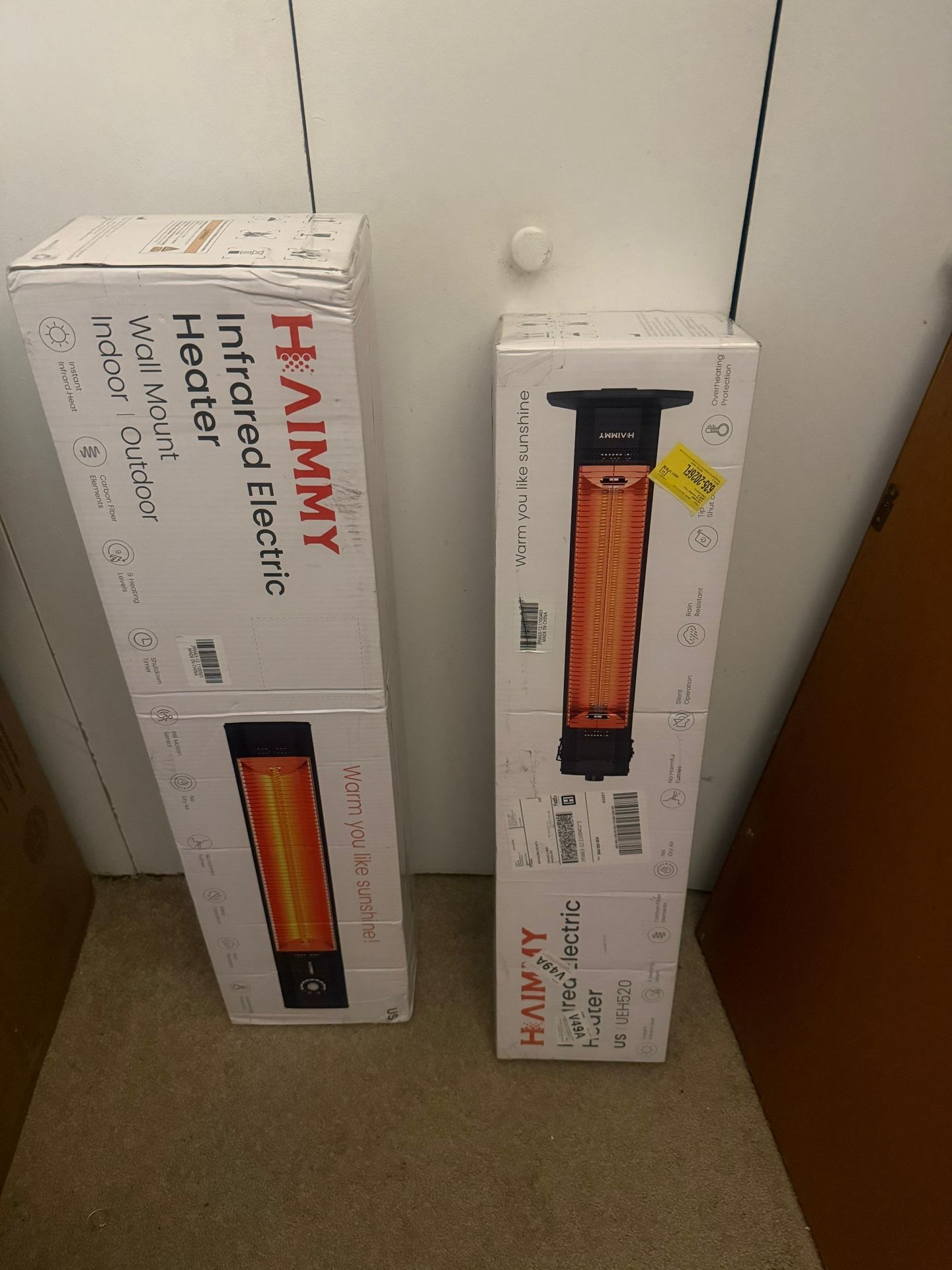 Haimmy 34-inch Outdoor Electric Patio Heater 1500W
