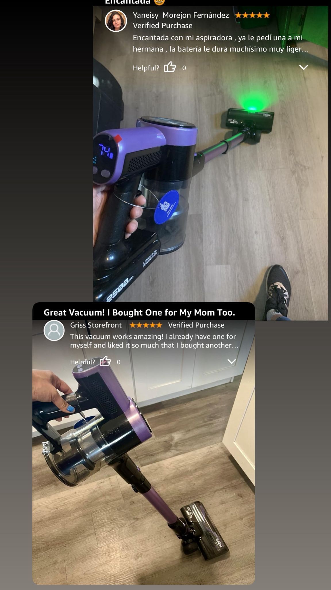 Cordless Vacuum Cleaner 46KPa 500W Stick Vacuum - photo 5