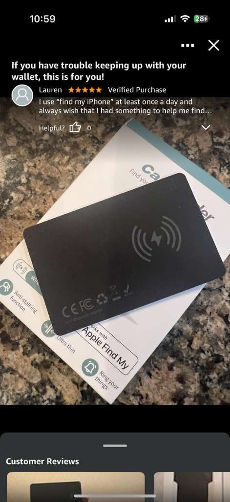 Wallet Tracker Card Air-Tag (iOS Only) - photo 3