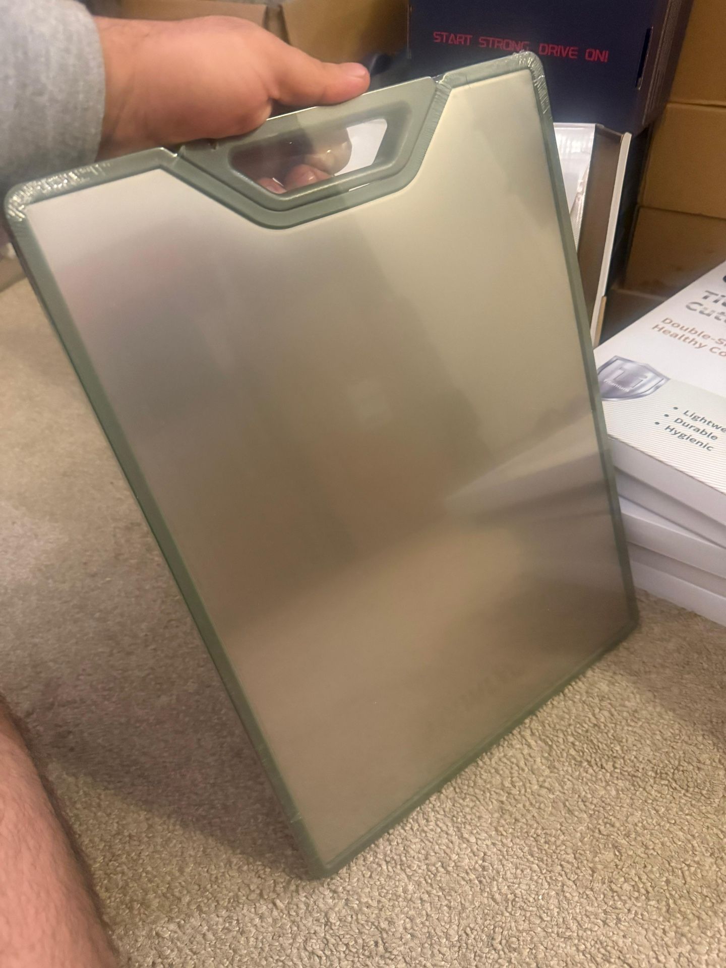 Titanium Cutting Board – Double Sided 16"x11"