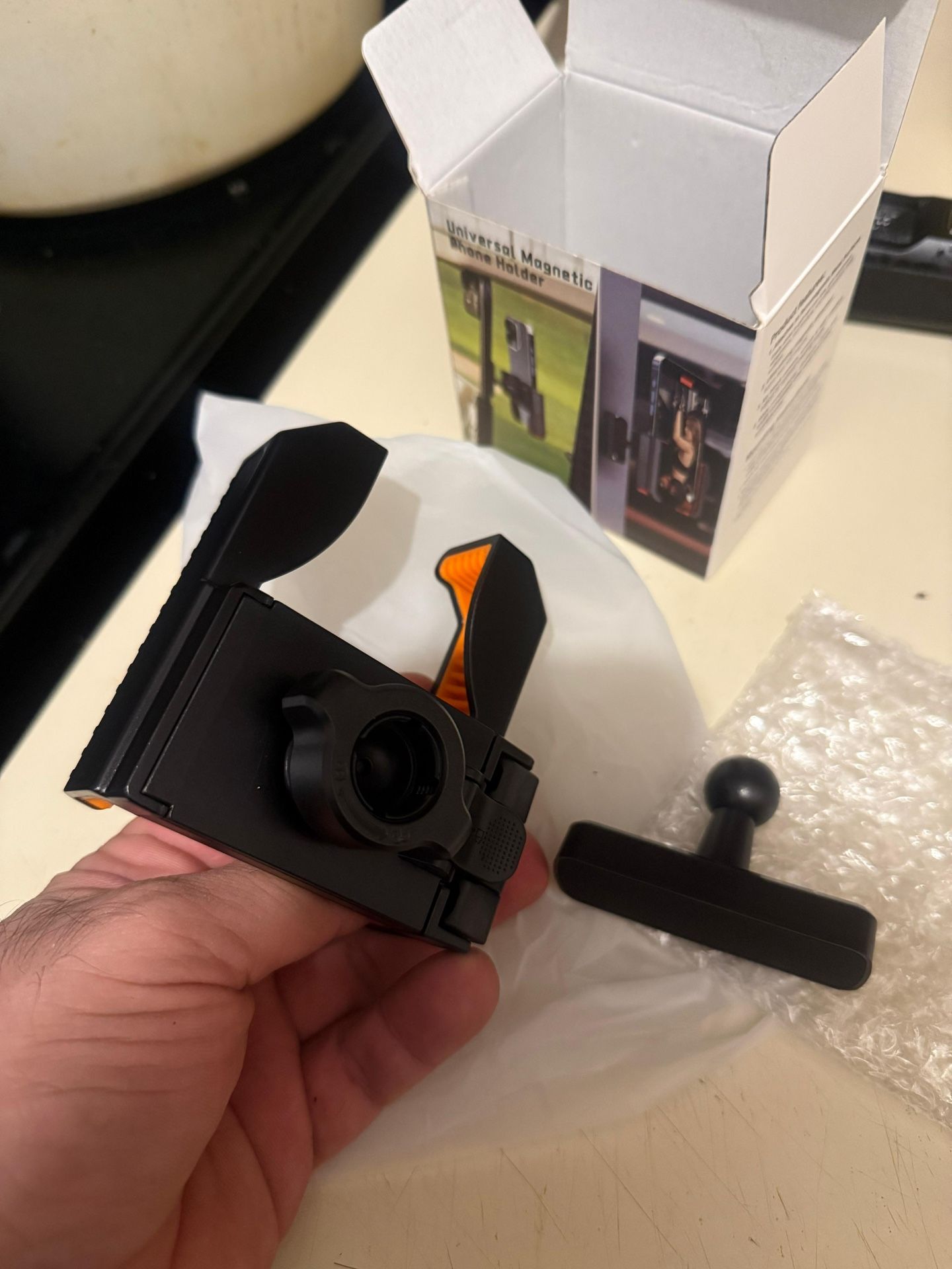 Magnetic Phone Holder for Golf Carts and Smartphones - photo 5