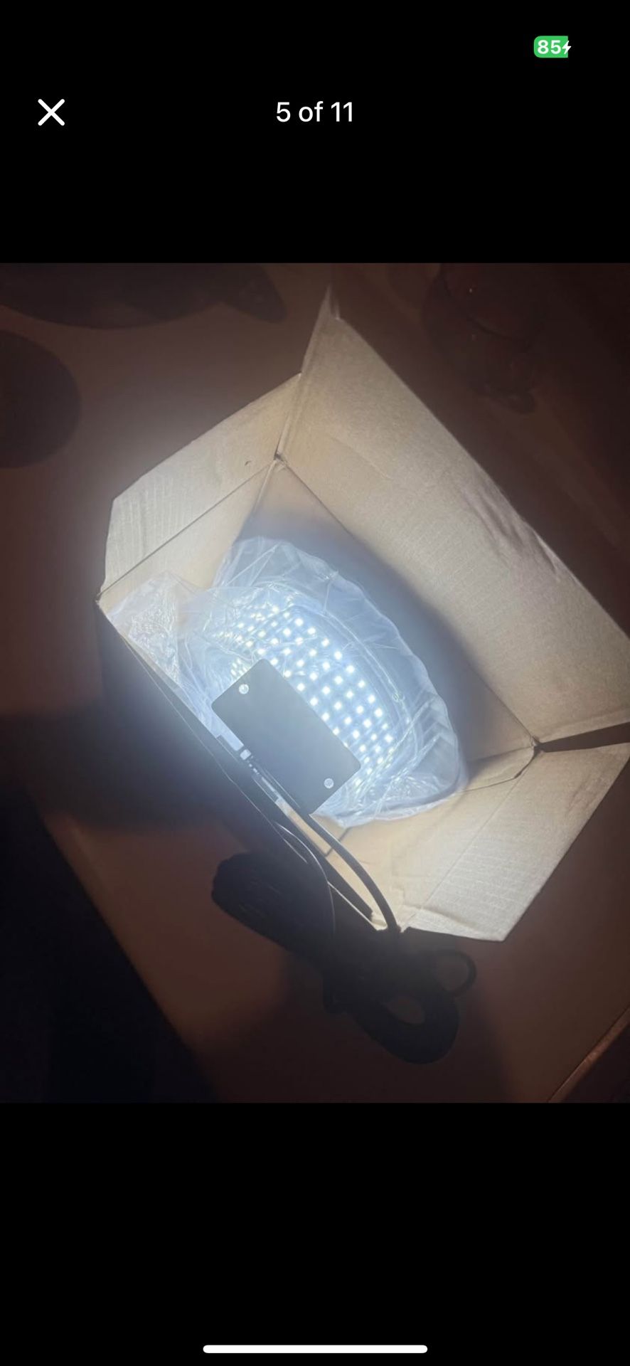 244-LED Solar Pendant Light with Motion Sensor - photo 3