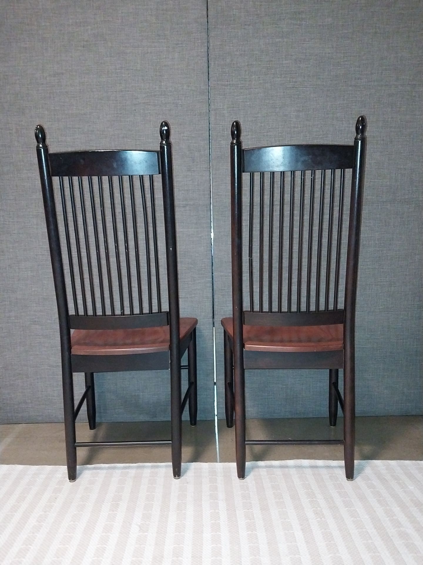 Set of 2 Solid Wood Chairs – Sturdy Classic Style - photo 5