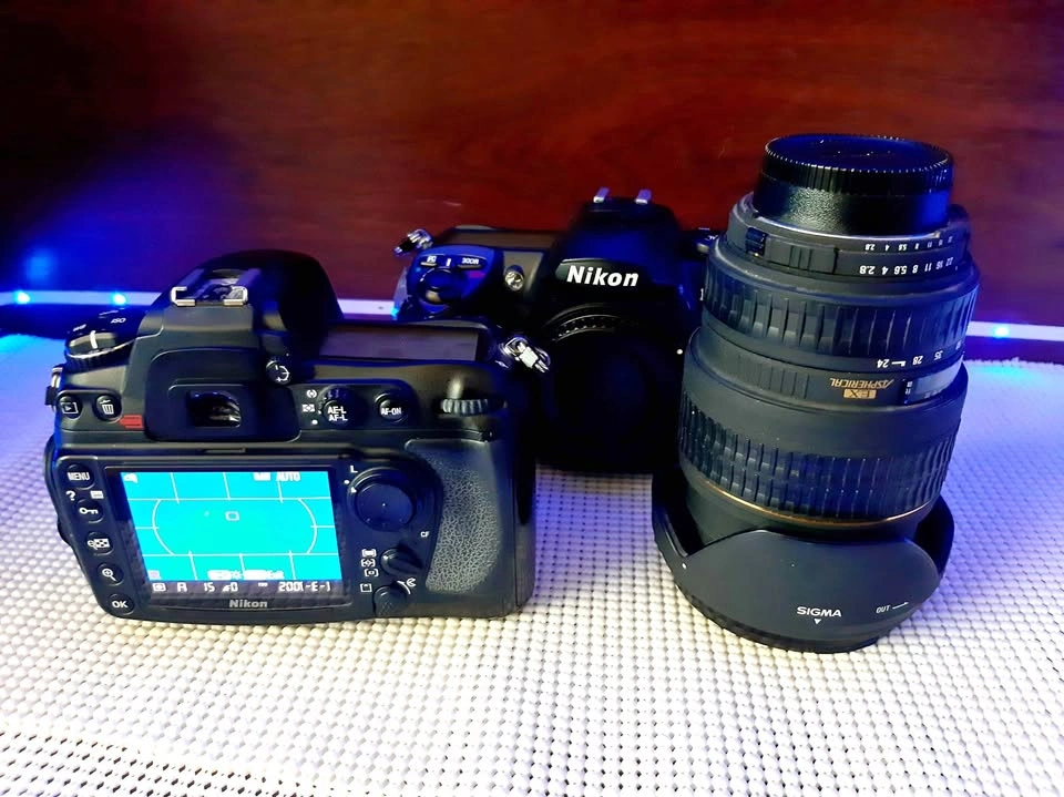 Nikon Cameras and Lens with Accessories