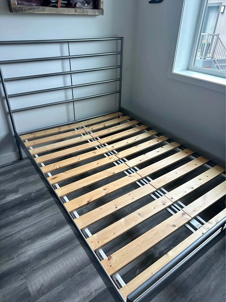 IKEA double metal bed frame