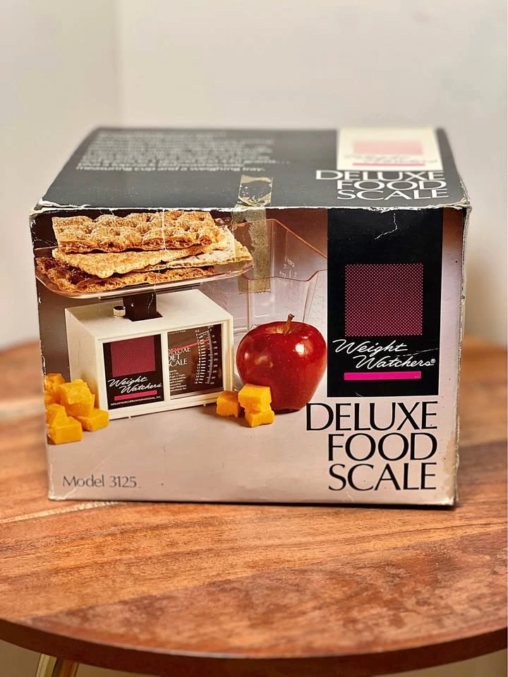Vintage Weight Watchers Deluxe Food Scale (Model 3125)