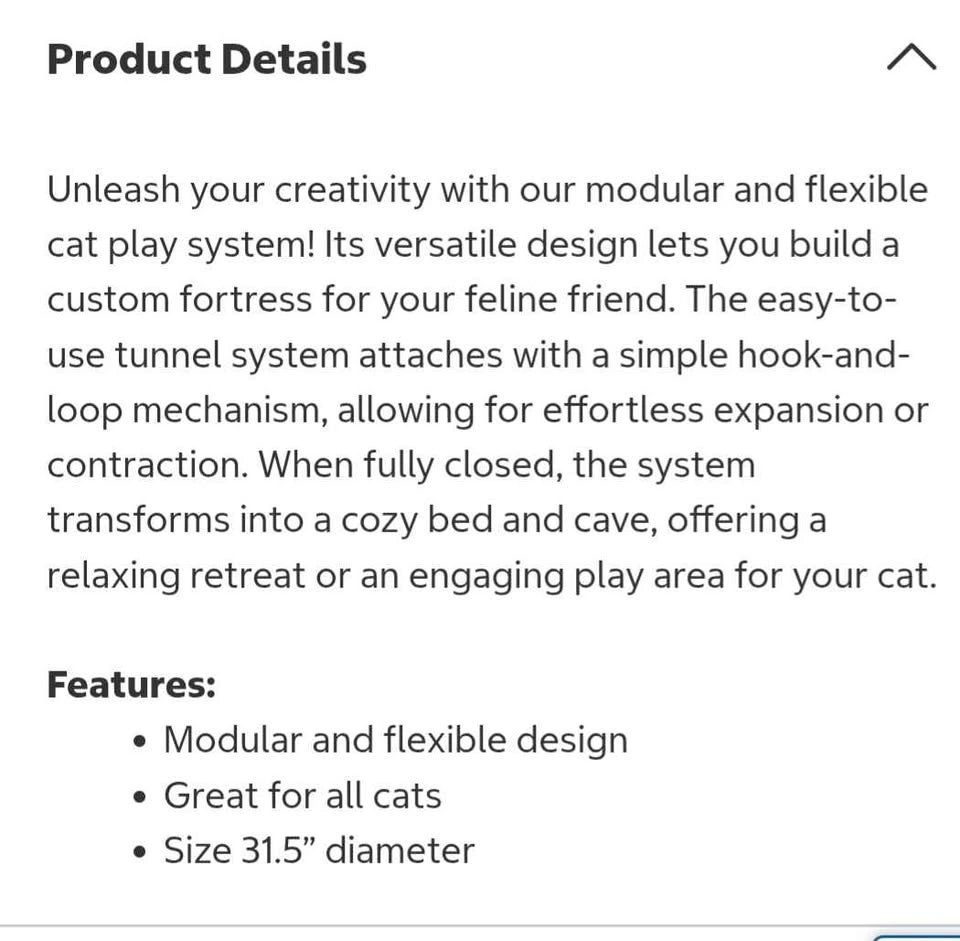 Modular Cat Tunnel Bed - photo 4