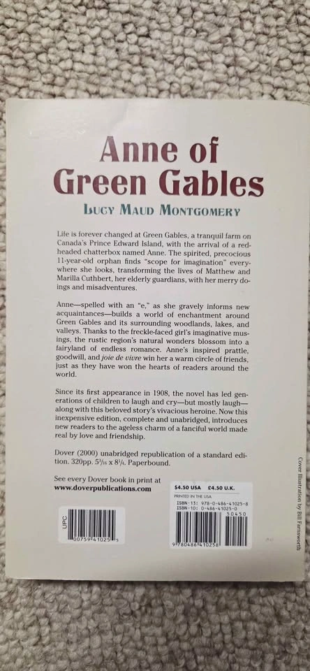 Anne of Green Gables book Lucy Maud Montgomery - photo 2