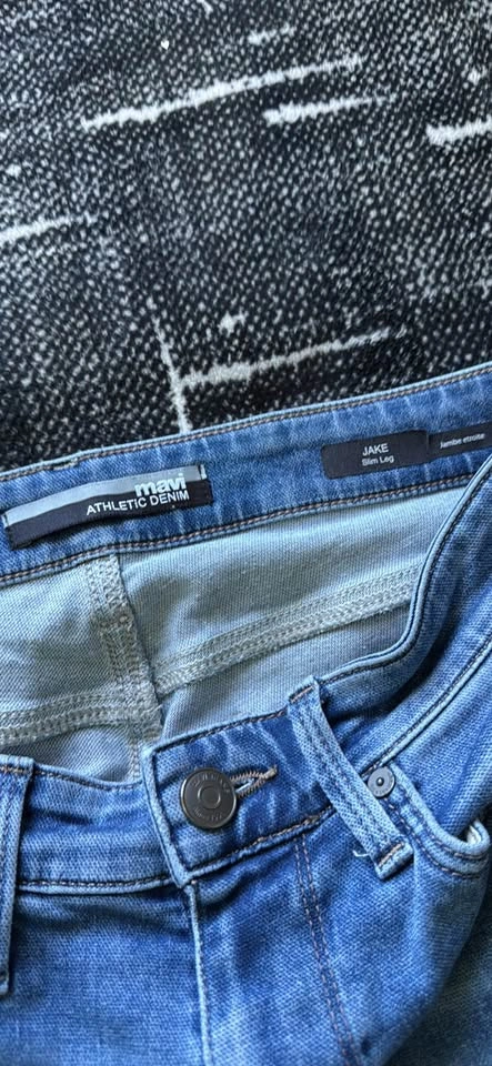Mavi Jake Slim Leg Athletic Denim Jeans - photo 2