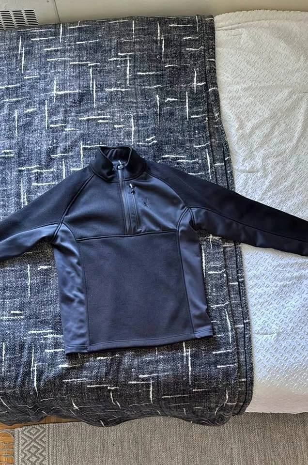 Spyder quarter zip Fleece Pullover