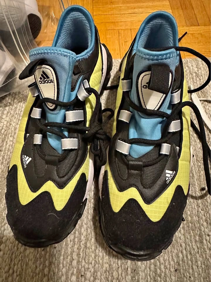 Adidas FYW Secant Semi Frozen Yellow Athletic Sneakers FW6361
