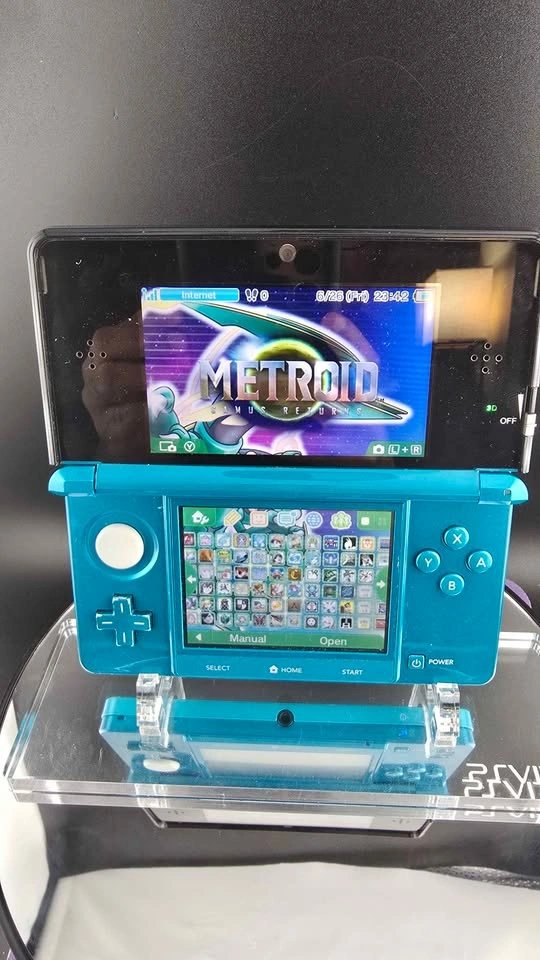 Nintendo 3DS Classic Green Edition - Modified - photo 2