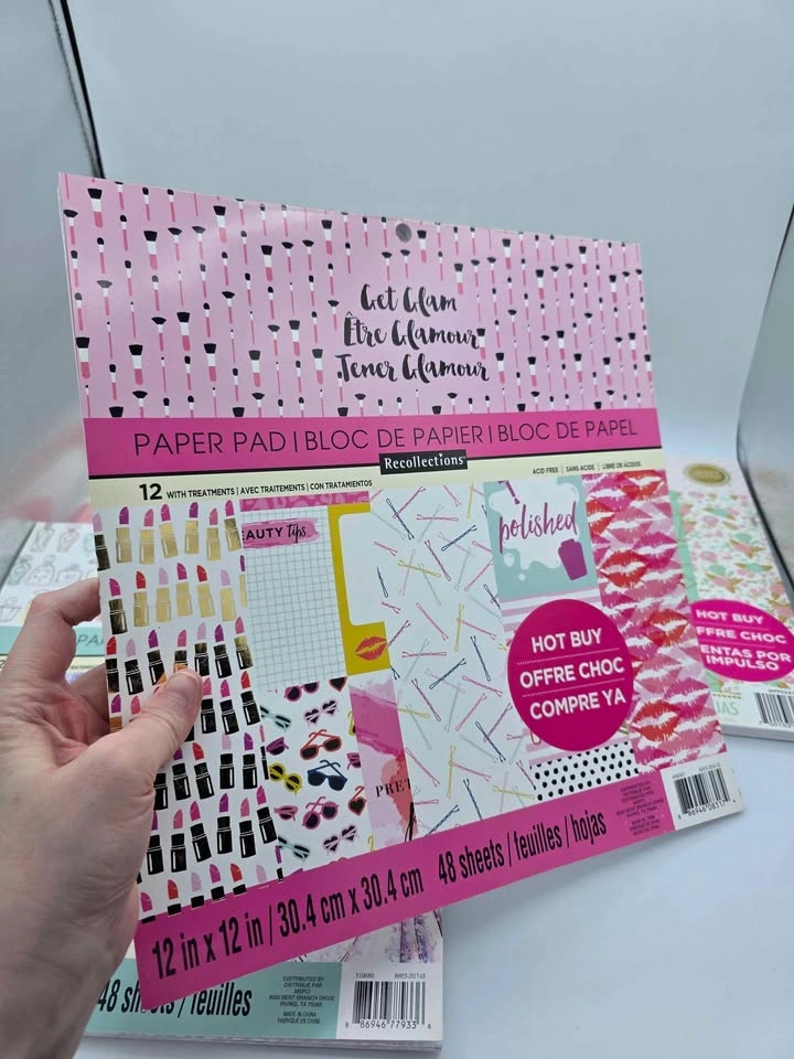 Recollections Craft Smith 12x12 Paper Pads - 4 Pack - photo 2