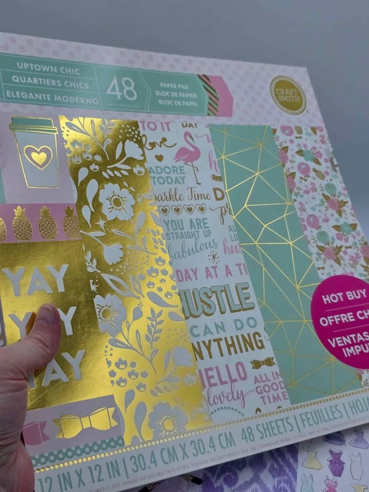 Recollections Craft Smith 12x12 Paper Pads - 4 Pack - photo 4