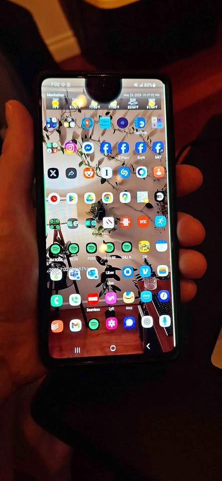 Samsung A71 5G damaged but working screen