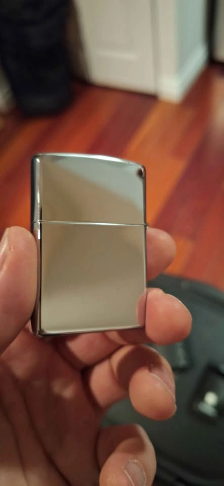 Zippo Ace of Spades Chrome Lighter - photo 3