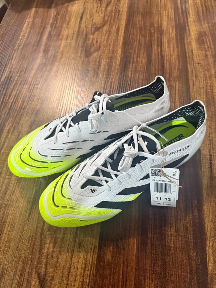 Adidas Predator Elite SG “Lucid Lemon Pack” Size 12.5