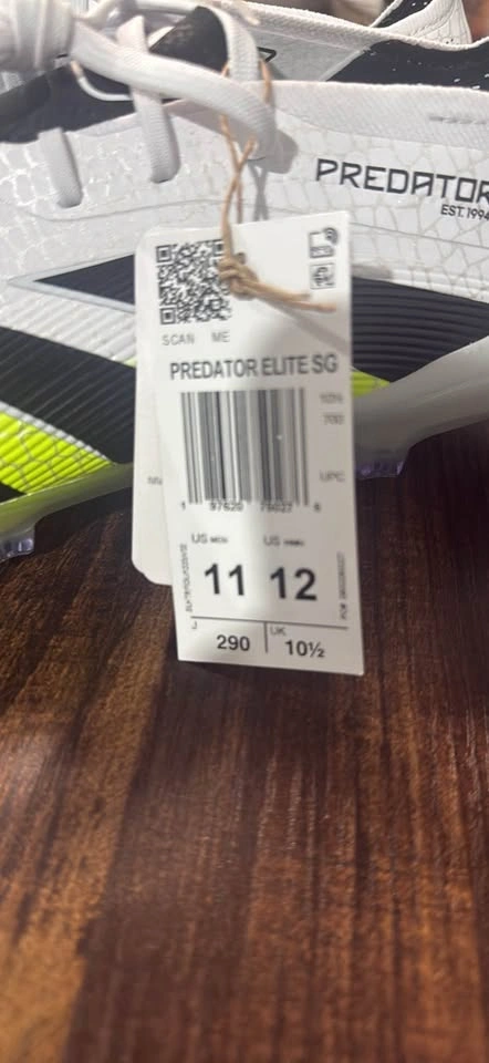Adidas Predator Elite SG “Lucid Lemon Pack” Size 12.5 - photo 5