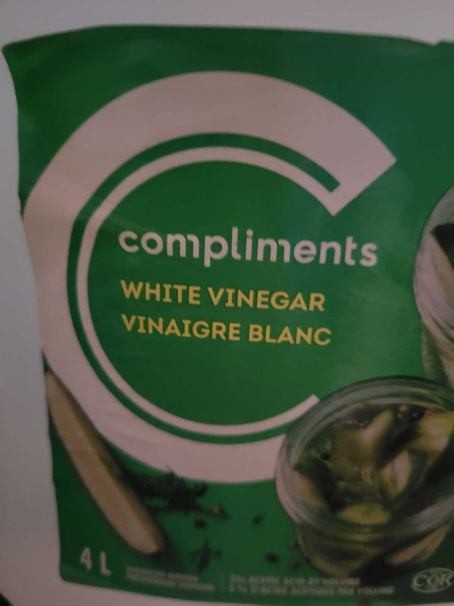 Compliments White Vinegar - photo 2