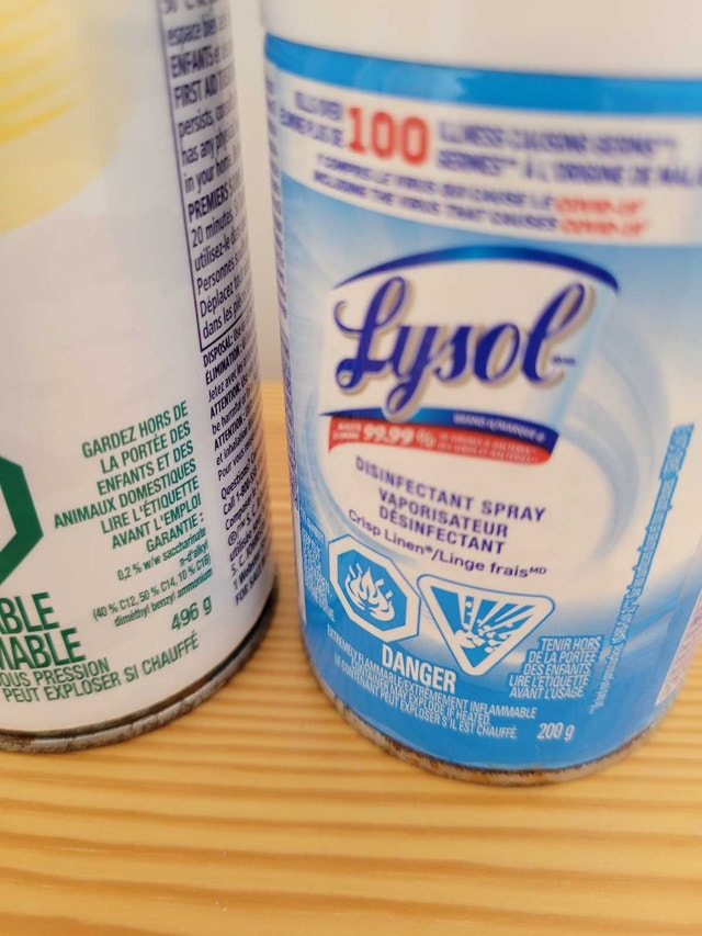 Family Guard and Lysol Disinfectant Spray Lot - photo 2