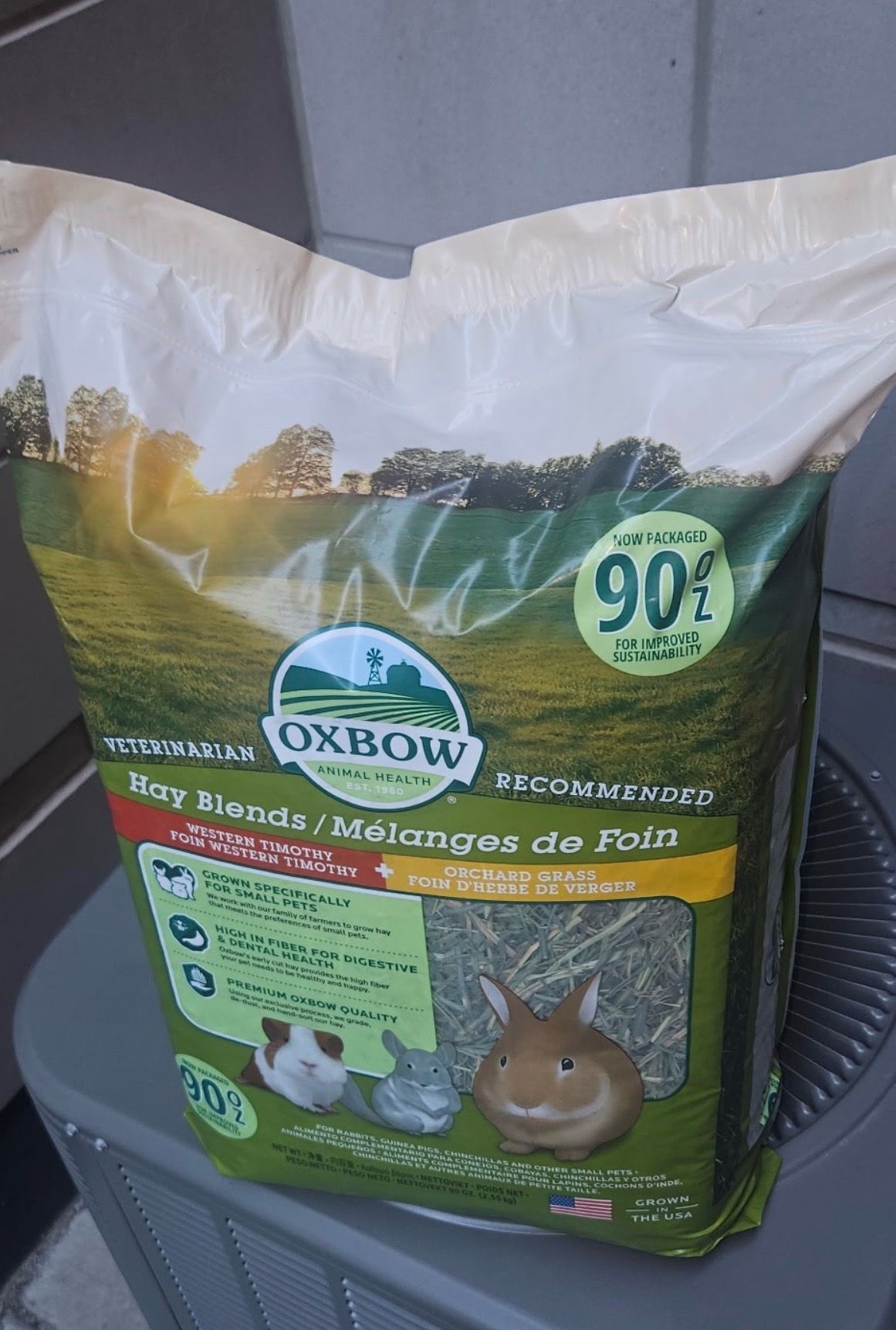 Guinea Pig & Rabbit Food, 90 oz. Bag, New Sealed