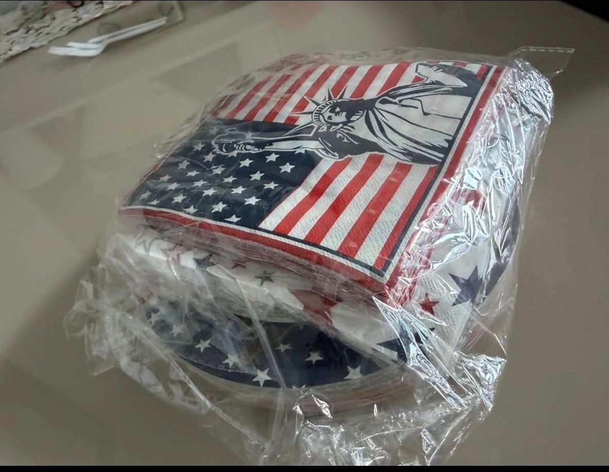 4th of July Party Supplies Set for 50 Guests - photo 2