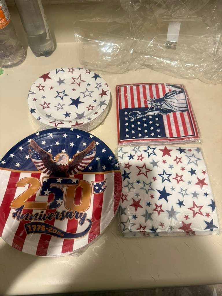 4th of July Party Supplies Set for 50 Guests - photo 3