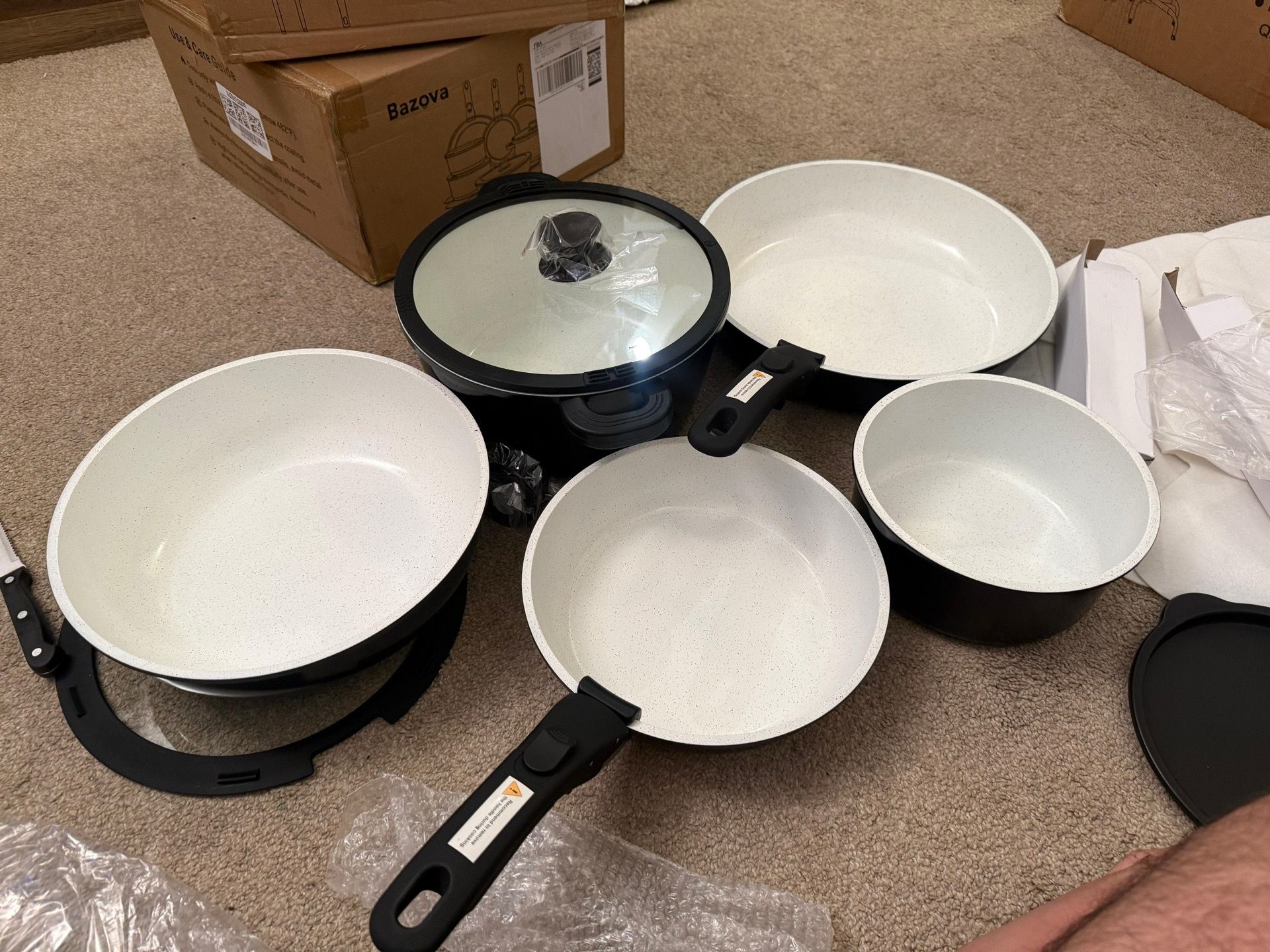 Ceramic Cookware Set with Removable Handles - photo 4