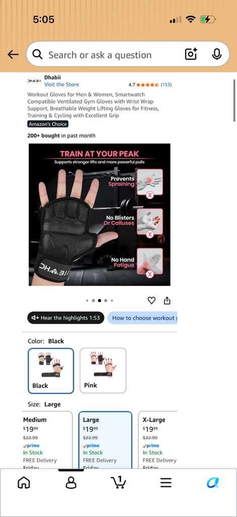 Workout Gloves for Men & Women with Wrist Support - photo 4