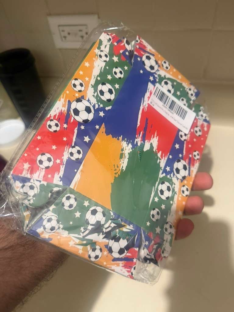 Soccer Party Supplies 48 PCS Disposable Paper Food Trays - photo 2