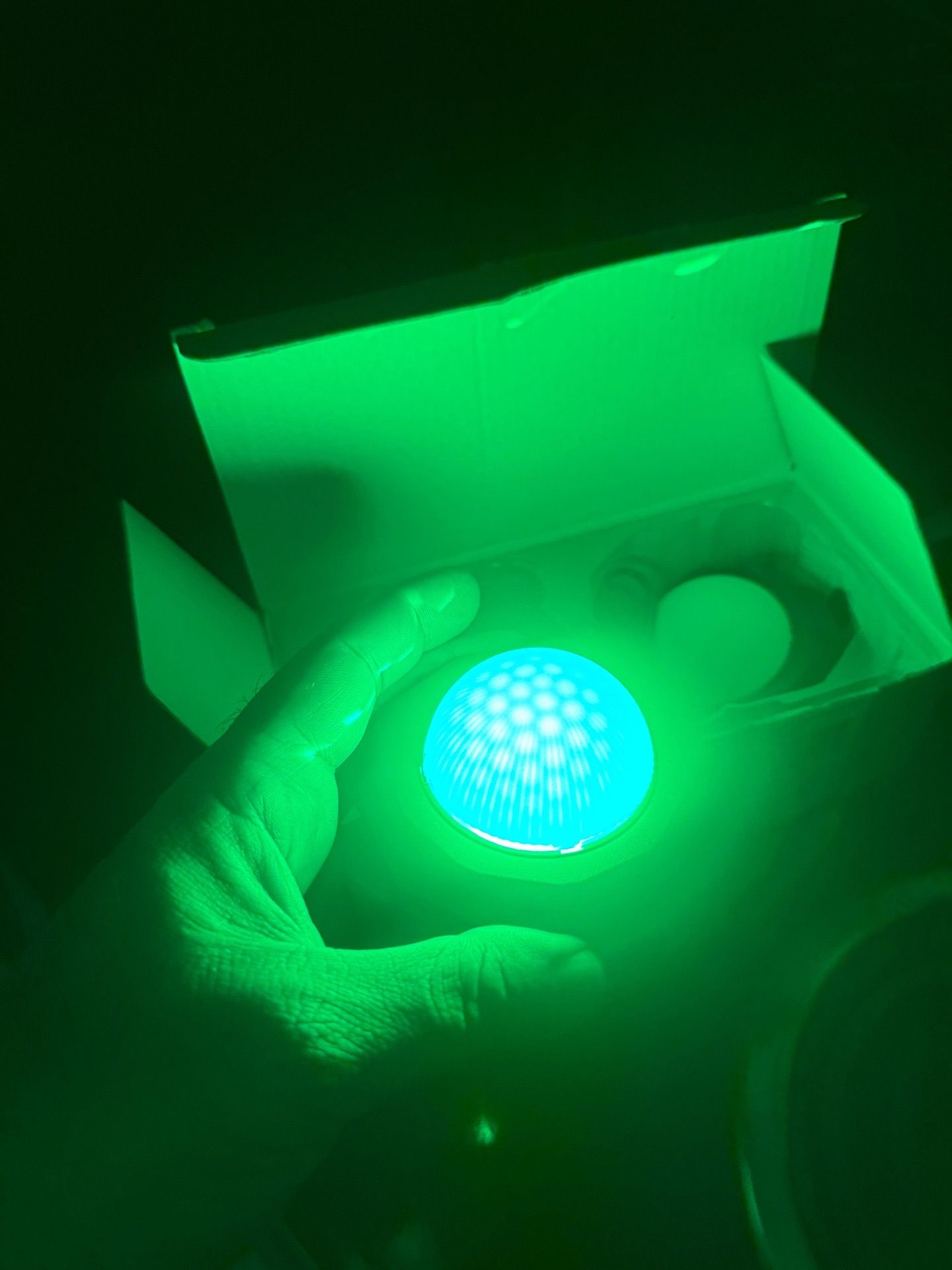 Rechargeable Mini RGB Sound Activated Disco Party Lights - photo 3