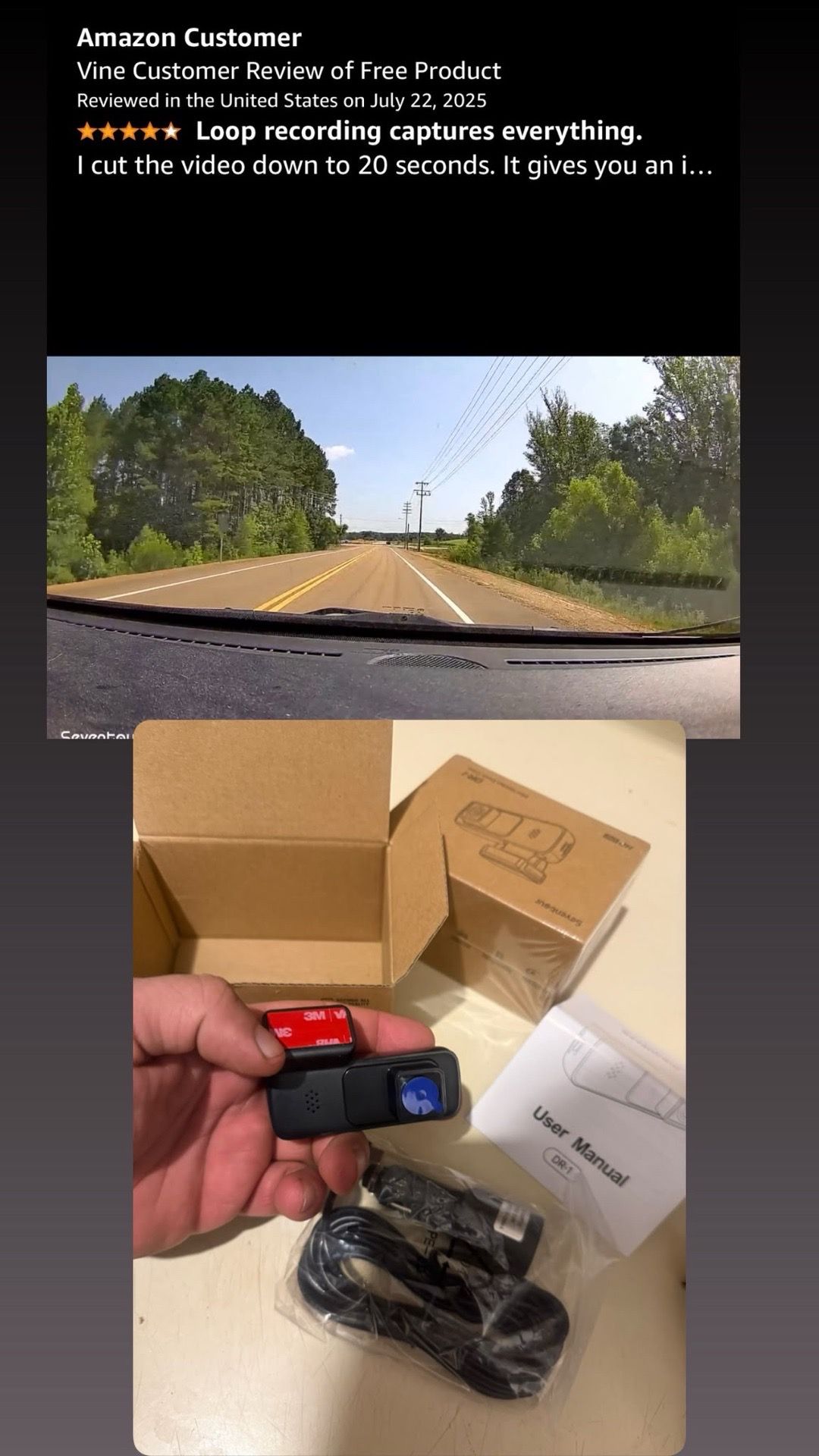 Mini Dash Cam FRONT 2K with WiFi and 32G Card - photo 3