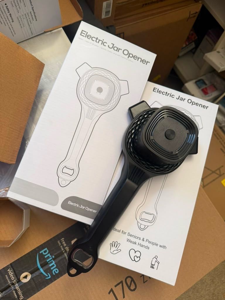 Electric Jar Opener for Seniors, Rechargeable, Arthritis Aid - photo 3