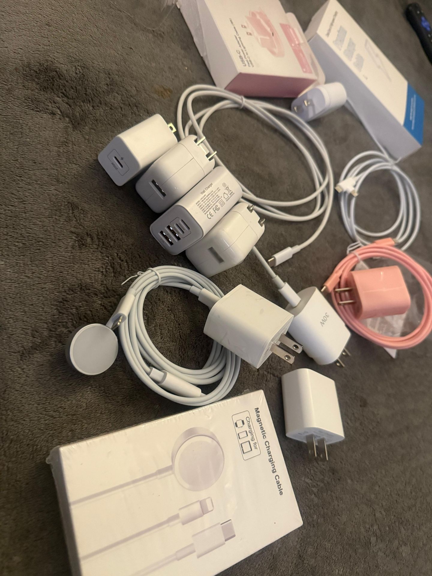 iPhone Charger 20W USB-C Wall Charger with 6FT Cable