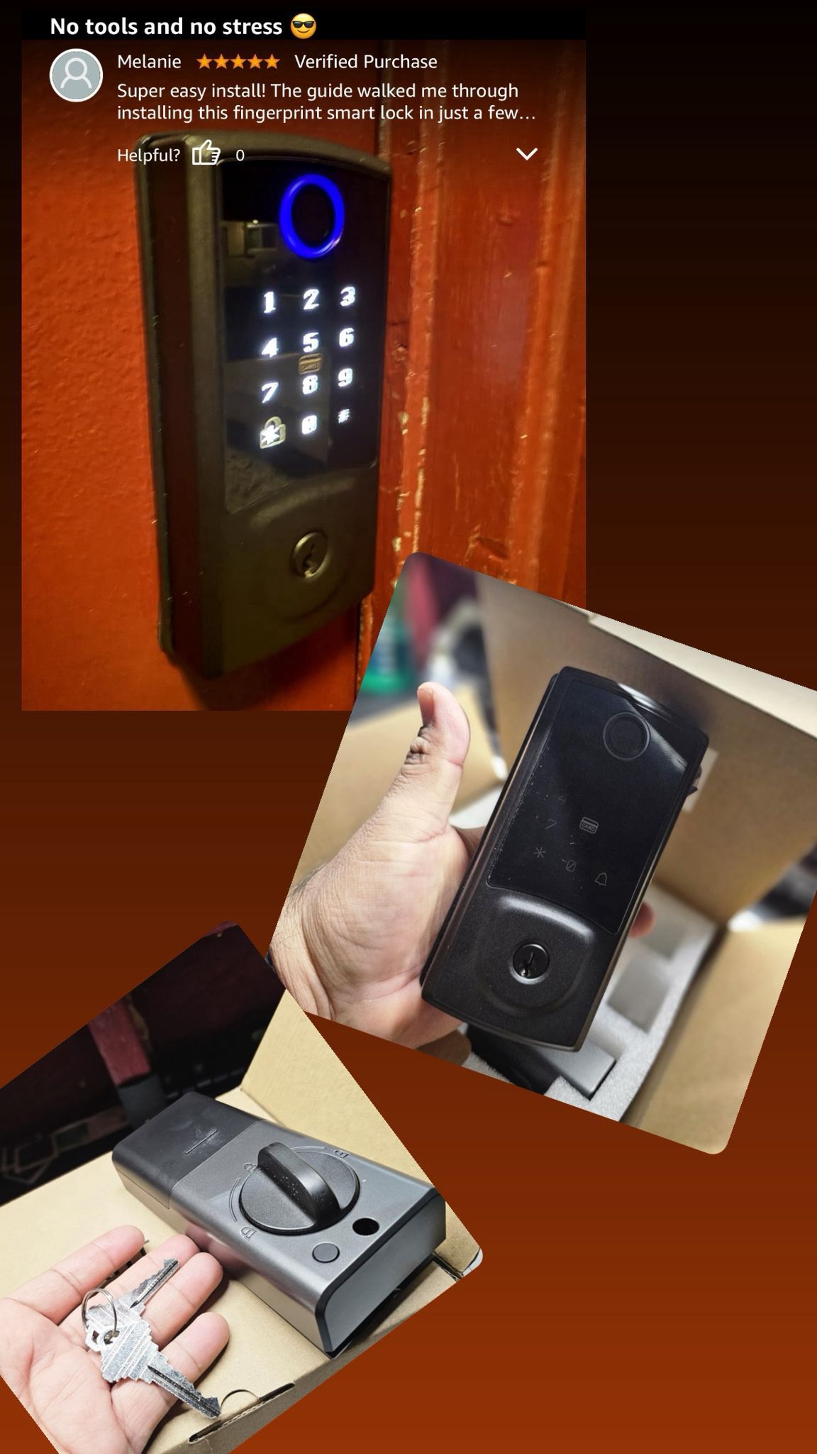 Smart Door Lock with Keypad, Fingerprint, and App Control - photo 5