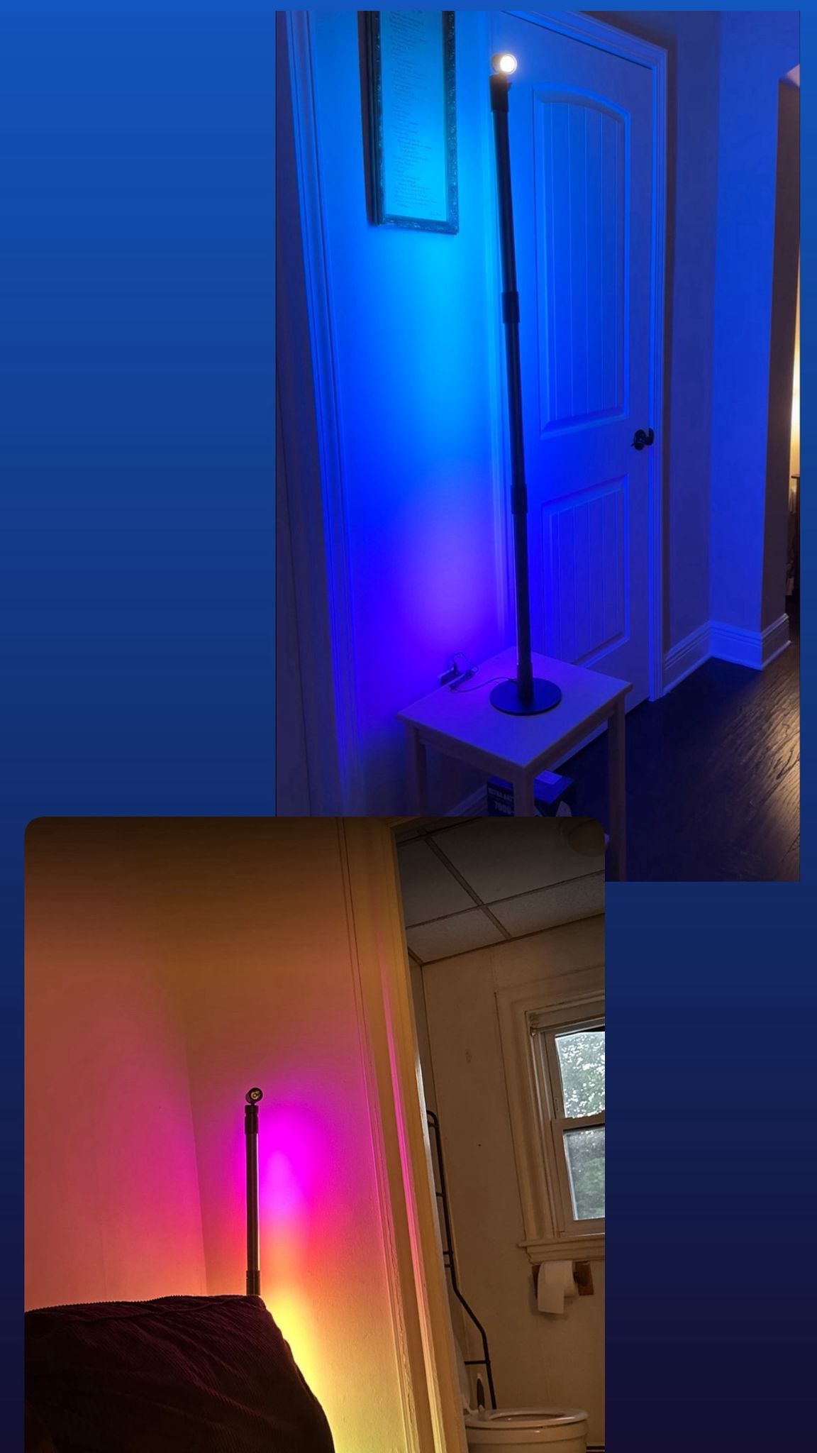LED Corner Floor Lamp – Smart Ambient Light 2 Pack - photo 2
