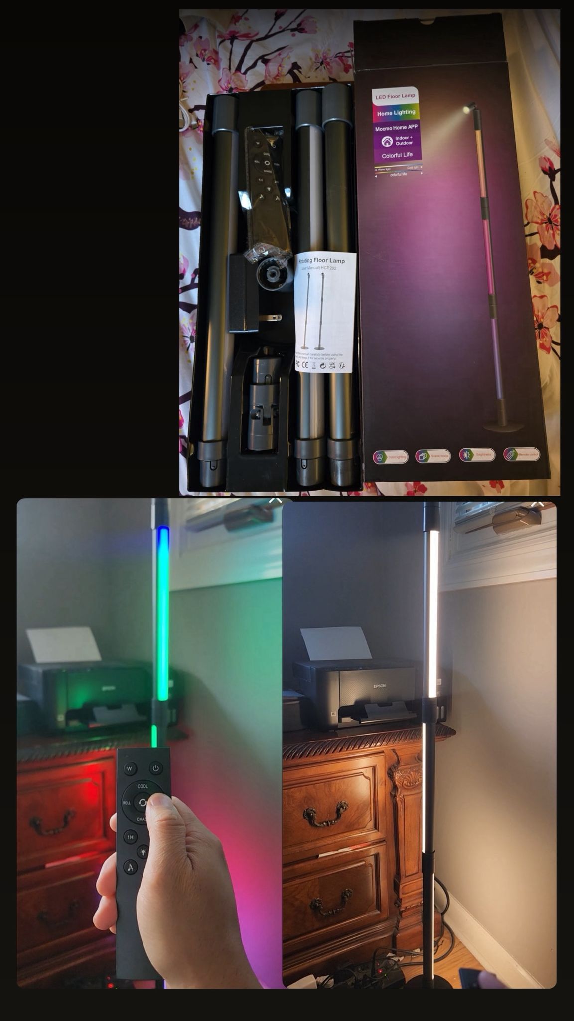 LED Corner Floor Lamp – Smart Ambient Light 2 Pack - photo 5