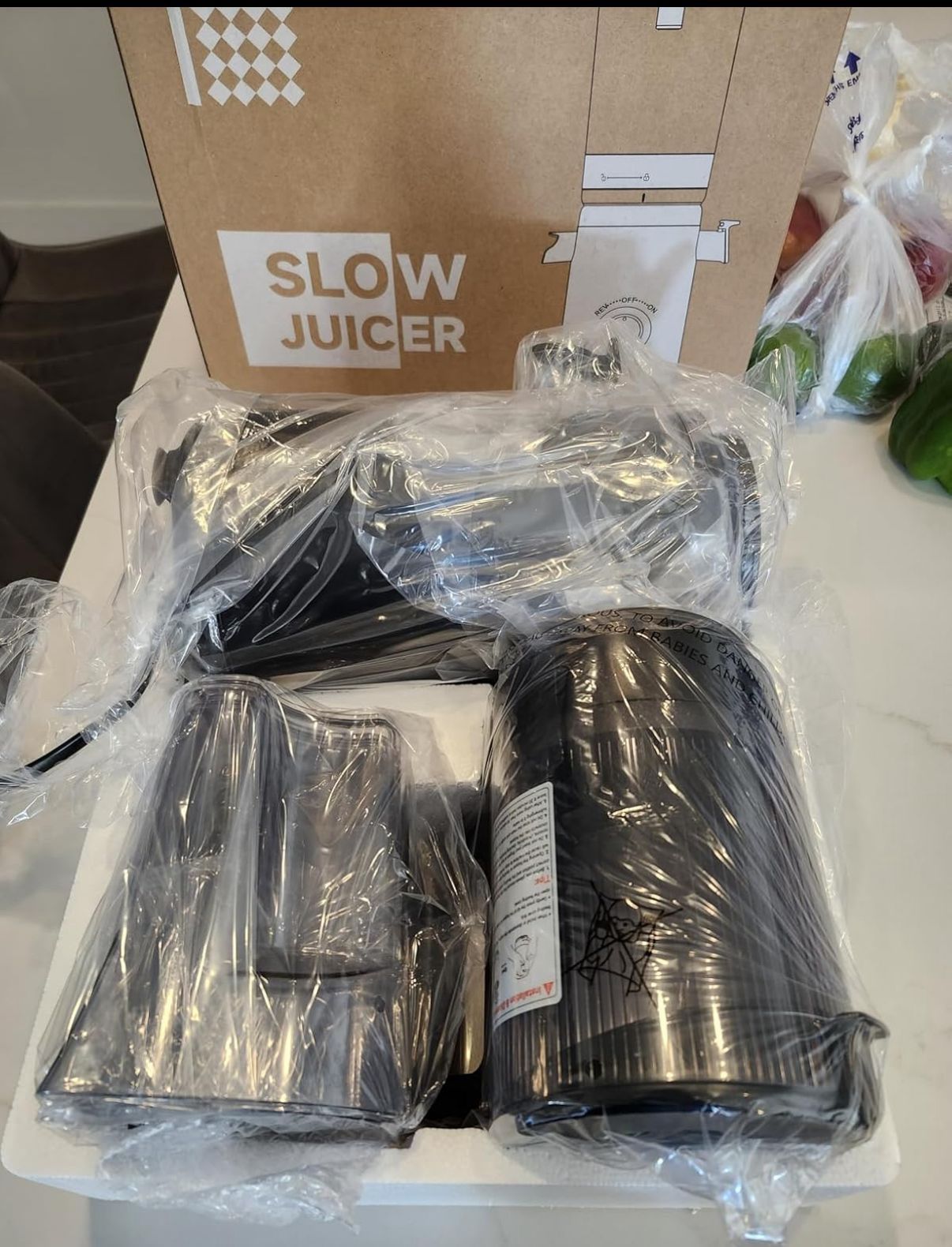 Cold Press Juicer with Wide Mouth & Large Feed Chute - photo 3