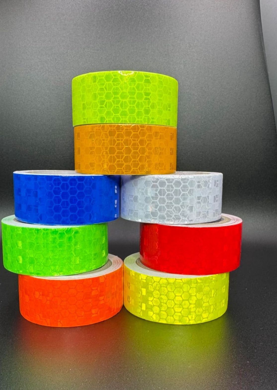 8 Rolls of 8 Colors High-Visibility Reflective Tape - photo 5