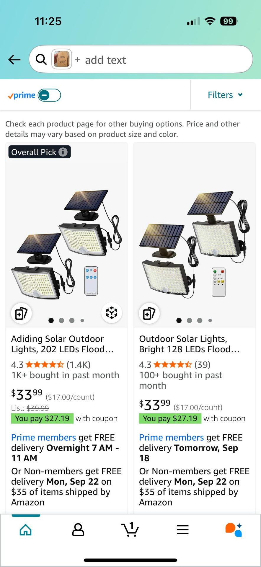 234 LED Outdoor Solar Lights Strip with Motion Sensor - photo 2