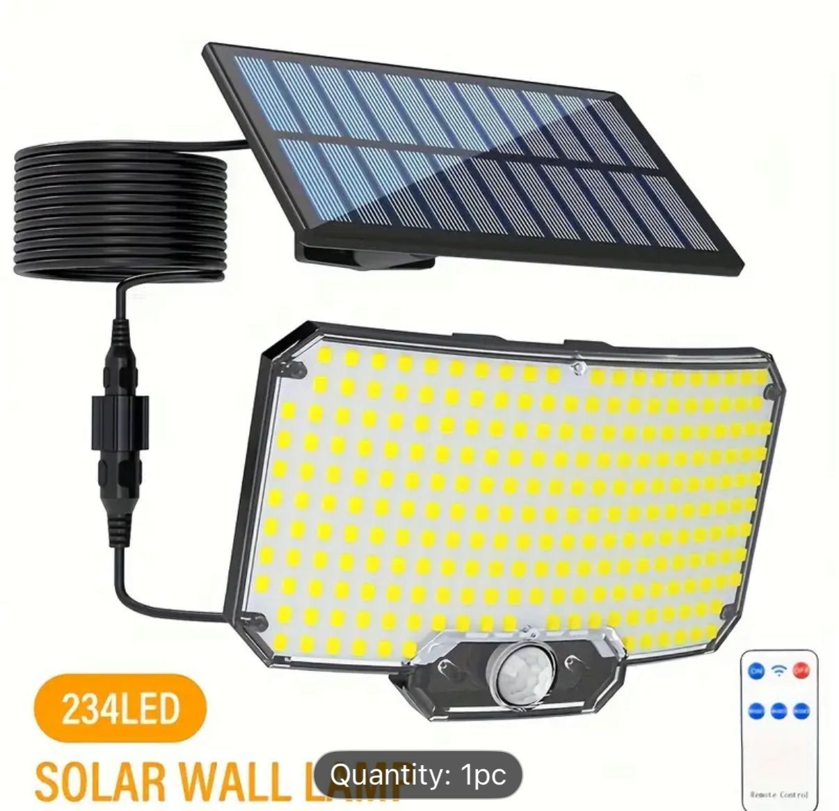 234 LED Outdoor Solar Lights Strip with Motion Sensor - photo 5