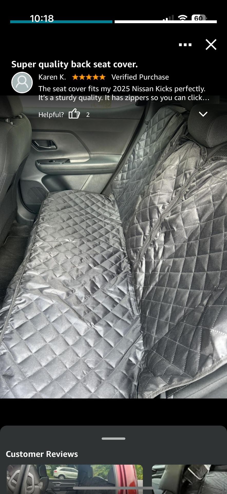 Dog Car Seat Cover for Back Seat - Waterproof Pet Protector