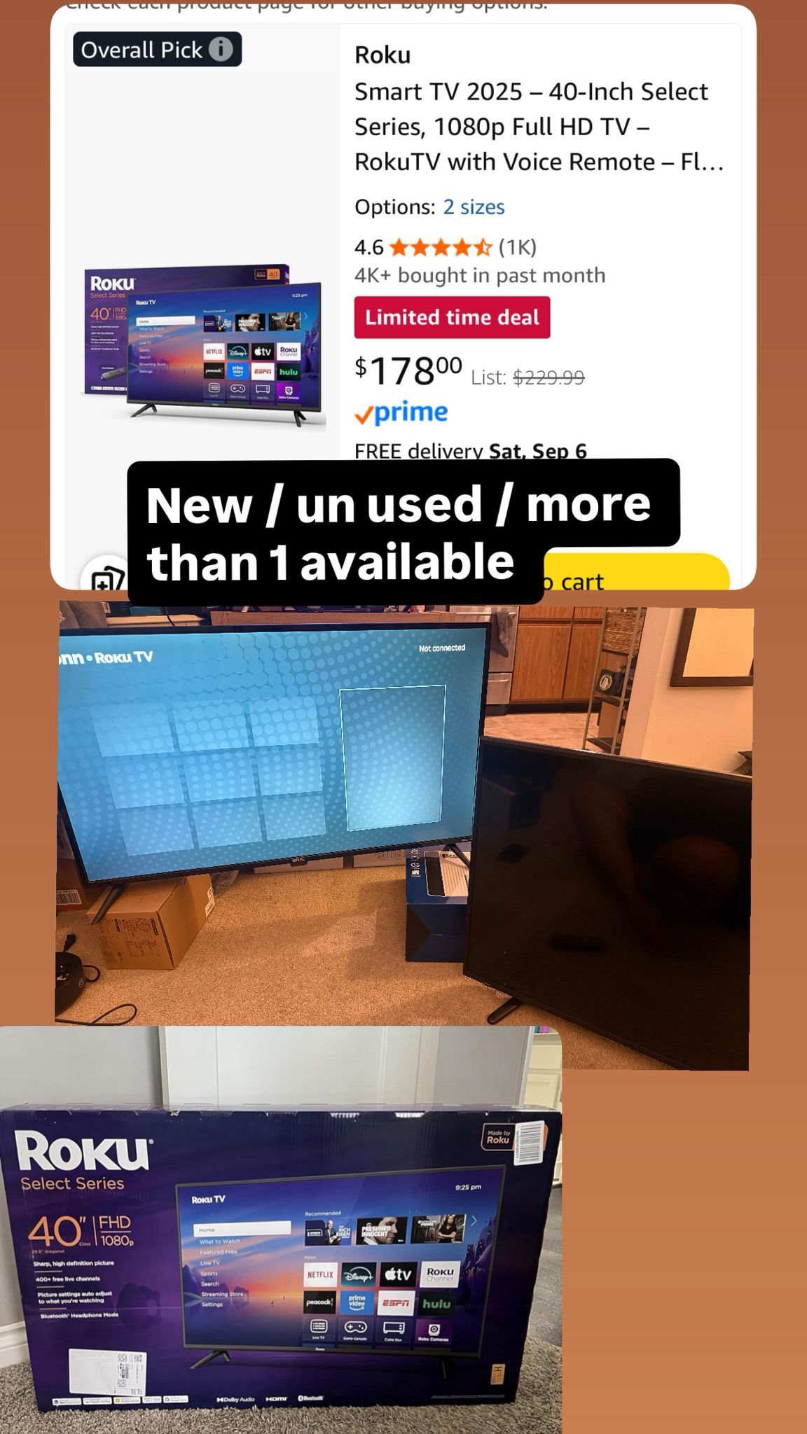 Roku Smart TV 2025 – 40-Inch Select Series, 1080p Full HD - photo 5